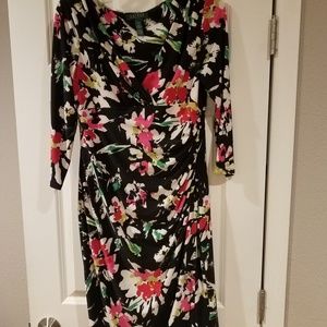 Floral 3/4 sleeve Lauren Ralph Lauren Dress